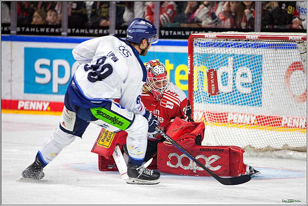 PENNY DEL; Koelner Haie- Straubing Tigers; Koeln, 28.12.2022
